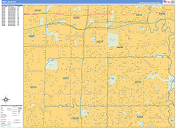 West Allis Wall Map Basic Style 2026